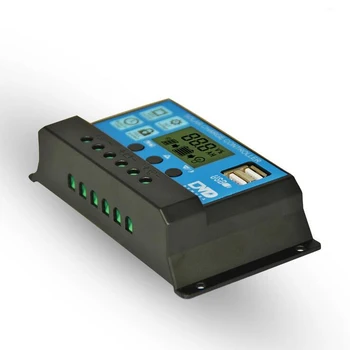 12V 24V Display LCD Automată Controler de Încărcare Solar 10A 20A 30A Baterie Solara Panou Controler USB 5V de Încărcare