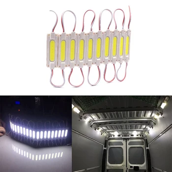 12V LED Acoperiș Masina Kit de Lumina Van Interior Plafon de Iluminat rezistent la apa Interior Luminos Alb Lampă Pentru RV Barca cu Remorca Camioane Ducato