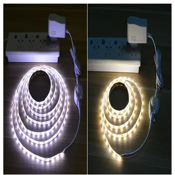 12V LED Lumina de Noapte NE-UE PIR Senzor de Mișcare de Detectare a Muta Panglică Bandă Lampă de Bucătărie Lumină Bandă Ribbon Bandă Lampa Coridor Pat