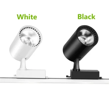 12W 20W 30W 40W LED Track light LED COB Șină Lampa Aluminiu Urmări Spoturi bec de iluminat AC220V pentru Magazin de Îmbrăcăminte Windows