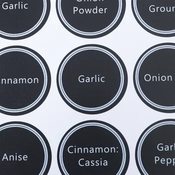 13 Foi Spice de Etichete Imprimate PVC Creative Cămară Autocolante Tablă Autocolant pentru Sticla Colectorului