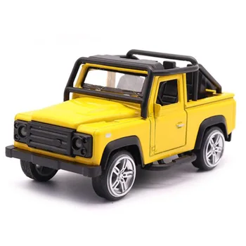 13CM 1:32 Scară Mașină de Jucărie Aliaj Metalic Masina Jeep Off Road SUV Trage Înapoi Diecasts Vehicule Model de Jucarii Pentru Copii Colectia pentru Copii