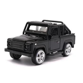 13CM 1:32 Scară Mașină de Jucărie Aliaj Metalic Masina Jeep Off Road SUV Trage Înapoi Diecasts Vehicule Model de Jucarii Pentru Copii Colectia pentru Copii