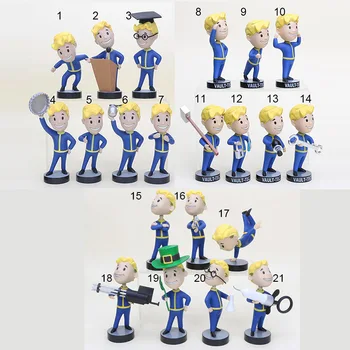 13CM figura anime Jocuri Capete Vault Boy TOY Bobbleheads Serie figurina de colectie jucarii model