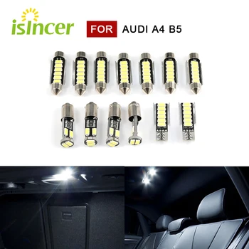 13pcs LED-uri Lumina de Interior pentru Audi A4 S4 RS4 B5 B6 B7 B8 8h Cabrio din 1999 pentru sedan avant dimensiune 31 35 41mm