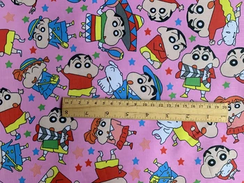 145*90cm desene animate Creion Shinchan impermeabil Oxford pânză pentru mozaic din PVC DIY Cusut Masă sac impermeabil