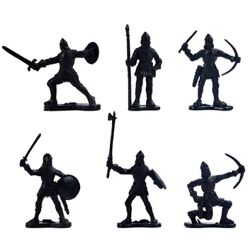14pcs/lot Clasic Soldat Militar Catapulta Jucarii Mini Evul mediu Soldat Armă de Model de Nisip Figuri Jucarii pentru copii Cadouri