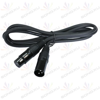 14pcs/lot DMX Cablu de 1,5 m/5 ft lungime de 3-pin de Semnal XLR Conexiune DMX512 Etapa Luminii DMX Cablu de sex Masculin la Feminin/SX-AC022