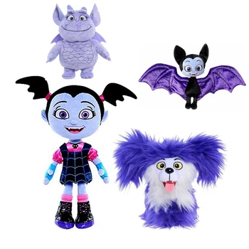 15-25cm 2020 Căpută super Fata de Bat și Violet Câine ce Animal de Pluș Papusa de Plus Jucarie Pentru Fete Copii Cadouri de Craciun