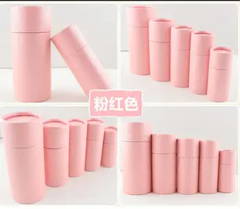 15 buc Tub de Ambalare Cutie de Carton Kraft Hârtie Pot Cosmetice Ruj Esențiale sticla de ulei de Cutie de ambalaj