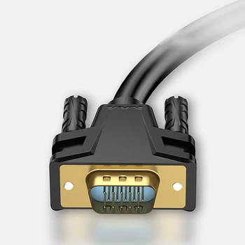 15 Pin Male către Male Cablu prelungitor VGA Cablu Video pentru Calculator, Proiector, Monitor HDTV Ecran Nou de Sosire