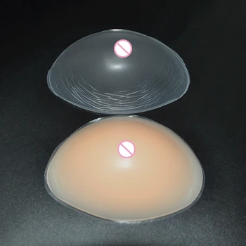 150g/Pereche Ovale de Culoare Nud Transparent Realist Silicon Sanilor Breast Enhancer Bust Push-Up Tampoane Invizibil Cupa Moale Extindere
