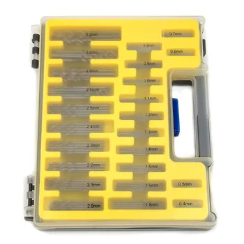 150pcs 0.4 mm-3.2 mm Hss Micro poftă de mâncare PCB Centru Burghiu Kit Set Mini Mici, de Precizie, Putere de Artizanat Gaura Cu Filtru de Caz