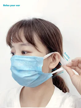 150PCS 3-strat de Unică folosință, măști de față Mască de protecție de Unică folosință Praf-dovada Măști Earloops Măști Unisex Non-țesute maski