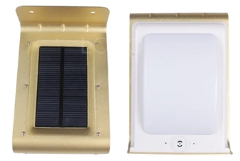 16 LED-100lm panou Solar de încărcare de Inducție de Putere Auto identifica Lumină Lampă în aer liber, Grădină Calea de Perete de Lumină Lampă rezistent la apa