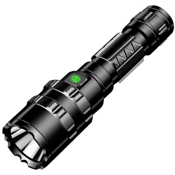 1600 Lumeni Lanterna Tactice USB Reîncărcabilă Lanterna cu Montare la Distanță Comutator pentru Vânătoare de Fotografiere în aer liber Arma Accesorii