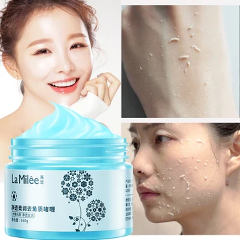 160g Facial scrub gel exfoliant pentru masaj facial porilor colector de piele moarta calusuri crema de exfoliere crema de corp