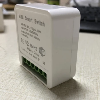 16A Tuya Mini Smart Switch Smart Home Control de la Distanță fără Fir DIY Comutator Wifi Suporta 2 Modul de Control Prin intermediul Smart Life APP Alexa