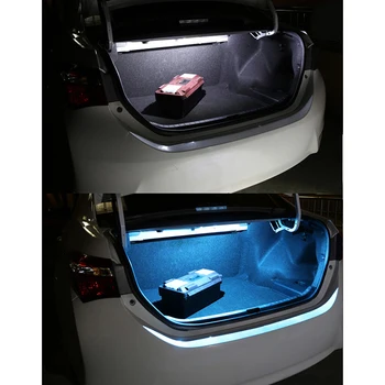 16Pcs Alb Canbus LED-uri Lumina de Interior Kit Pentru Peugeot 5008 2009 2010 2011 2012 2013 2016 2017 2018 LED-uri de iluminare Interioară