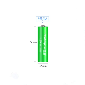 16pcs/lot Nou de 1,5 v 3400mWh AA baterie reîncărcabilă USB AA baterie reîncărcabilă litiu rapid de încărcare prin Micro USB cablu