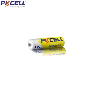 16Pcs PKCELL AA Acumulator 1.2 V NIMH 600mah Baterie Reîncărcabilă Cu 4 buc Suport Baterie de materiale Plastice, Cutii