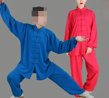 17color de înaltă calitate de arte Martiale wushu îmbrăcăminte kung fu costume de tai chi uniforme taiji costume albastru/roz/rosu