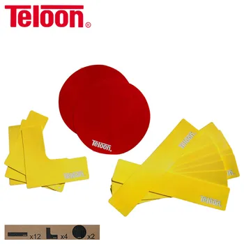 18 BUC Teloon Colorat de Tenis de Markeri Vânt Ploaie de Protecție tenis Badminton, Baschet, Volei Accesoriu Durabil K044SPA