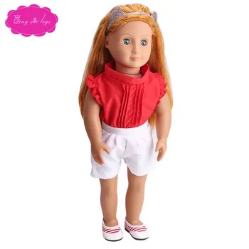 18 inch Fete papusa haine la Modă costum de afaceri American nou-născut rochie de jucarii pentru Copii se potrivesc 43 cm baby dolls c211