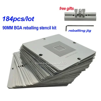 184pcs/lot Universal 90MM BGA Direct de Căldură Reballing Șabloane originale cu reballing Jig pentru SMT SMD Chip Rework Rpair