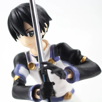 18cm Anime-ul Sword Art Online Kirigaya Kazuto Kirito Desene animate Papusa Figura PVC Model de Colectare de Jucării de Acțiune Figura Copii Cadou