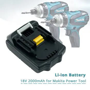 18V 2000mAh Li-ion Uneltele electrice fără Fir Acumulator de schimb pentru Makita Acumulatori BL1830 BL1840 BL1860 BL1820