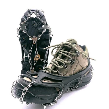 19 Știfturi De Zăpadă Gheară De Gheață Set De Alpinism Anti-Alunecare, Piroane Mânere Unisex Pantofi Acoperi Camping Outdoor Portabil Elemente