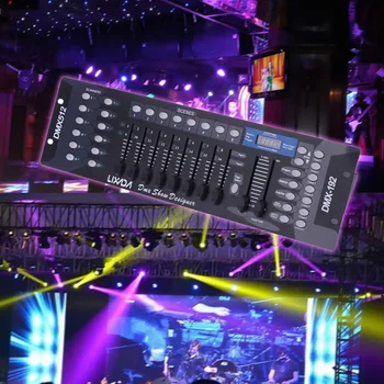 192 Canale DMX512 Controler de Consola pentru Lumina de Scena DJ Petrecere Disco Operator Echipamente