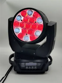 19x15W LED Zoom Fascicul de Spălare Cerc de Lumină de control Principal Mobil RGBW 4in1beam DJ Profesionist / LED Bar Etapă Mașină DMX512 dj Lumina