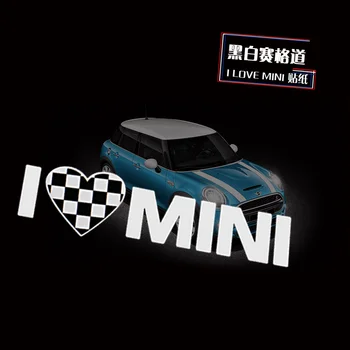 1buc 19cm*3.8 cm Originalitate caroserie 3D autocolante IUBESC MINI Masina de Styling, Accesorii Insigna Autocolante pentru BMW Mini cooper F/R