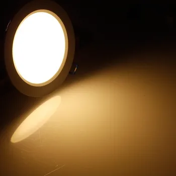 1buc 5w 7w 9w 12w 15w Estompat Sofer Impermeabil LED Spoturi Plafon Lumina 110V 220V LED corp de Iluminat Lampa de Acasă/de interior