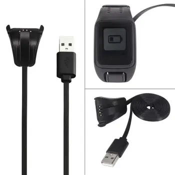 1BUC Date USB Cablu de Încărcare Suportului de Cablu Încărcător pentru TomTom Aventurier Golfer2 Runer2/3 Scânteie Spark3 Ceas Inteligent