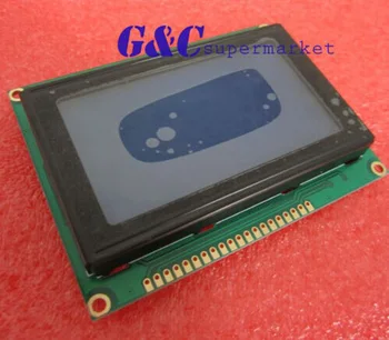 1BUC KS0108 Grafic 128x64 LCD cu Iluminare din spate Albastru pentru EasyPIC5