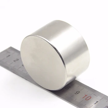 1buc Magnet N52 50x30mm Cald Rotund Puternic magnet din pământuri Rare N35 N40 D40-60 mm Magnet Neodim puternic magnetic permanent