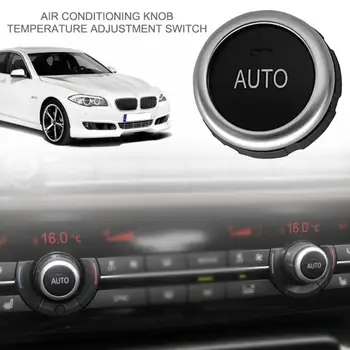 1buc-Negru Mașină Automată de Aer Condiționat Buton de Reglare a Temperaturii Înlocuirea Comutatorului Butonul Pentru BMW F10 F07 F02520