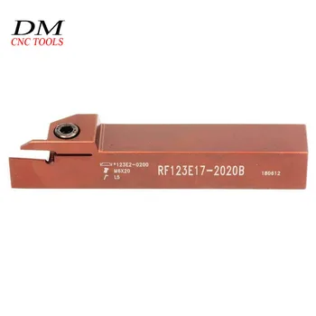 1buc RF123E17-2020B 20mm Externe canelare strunjire suport Potrivit pentru N123E2-0200-0200 2mm cnc strung de cotitură instrument de tăiere introduceti