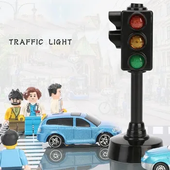 1buc Simulare Model de semafor Scena Preda Sida semafor Educația în domeniul Siguranței Recuzită Copiii se Joaca cu Casa de Jucărie Scena Accesorii
