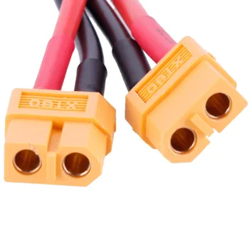 1buc XT60 Paralel Conector Baterie Cablu Dual Extensie Y Silicon Sârmă 13.5 CM Paralel Adaptor de #277164