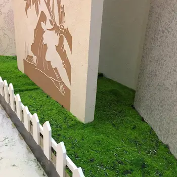 1M*1M Verde Saltea de Paie Simulare Artificială gazon Gazon Covor Grădină Acasă Moss Podea Acasă Pentru Nunta Paști, de Crăciun DIY Decor Iarba