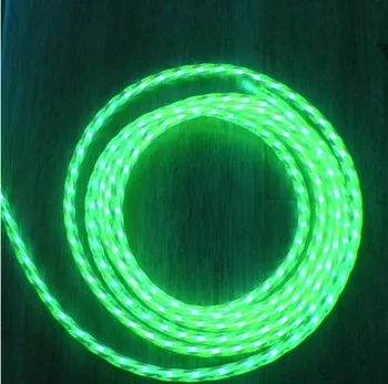 1m 3m 5m ALUNGARE EL Sârmă 3V Flexibilă cu Led-uri Lumina de Neon Banda Tub Coarda Baterie Caz Invertor Alimentat de Partid Îmbrăcăminte, Decor Masina