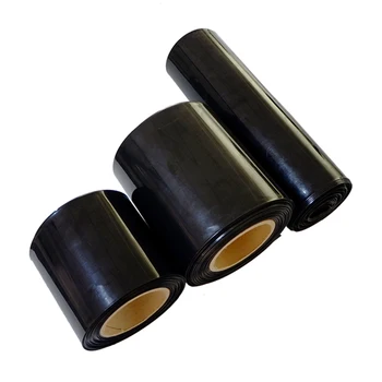 1m lung Negru PVC mufei de trecut pe tub ambalaj film HM acumulatorul de Căldură Termocontractibile