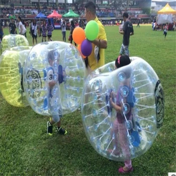 1m TPU Zorb Fotbal Bubble Ball Aer Bara de protecție cu Bule Minge de Fotbal pentru Copii Adult în aer liber Joc Sport cu Mingea de Jucării cu CE,UL,EN14960