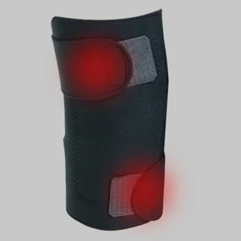 1Pair Încălzire autonomă Bretele Genunchi Manșon Reglabil Turmalina Terapia Magnetică Genunchi Pad Suport Artrita Bretele Genunchi Tampoane