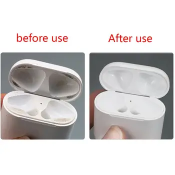 1Set Durabil de Curățare Pen Kit Perie Curata de Bumbac Stick Curat pentru Airpods 1/2 Wireless Căști de Încărcare Cutie Accesorii