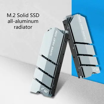1Set M. 2 SSD NVMe radiator Radiator de Aluminiu cu Pad Termic pentru 2280 M2 WXTA